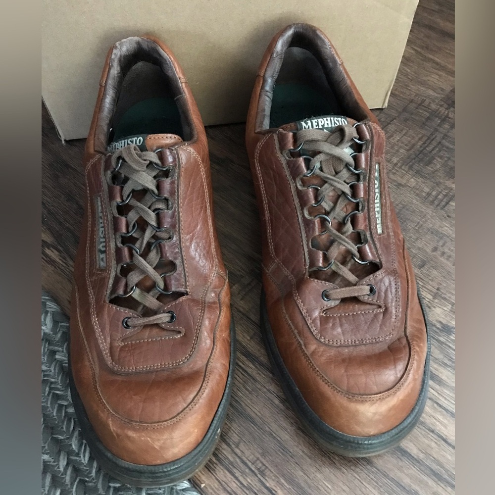 Mephisto Men's Match Desert Full-Grain Leather Shoes 13